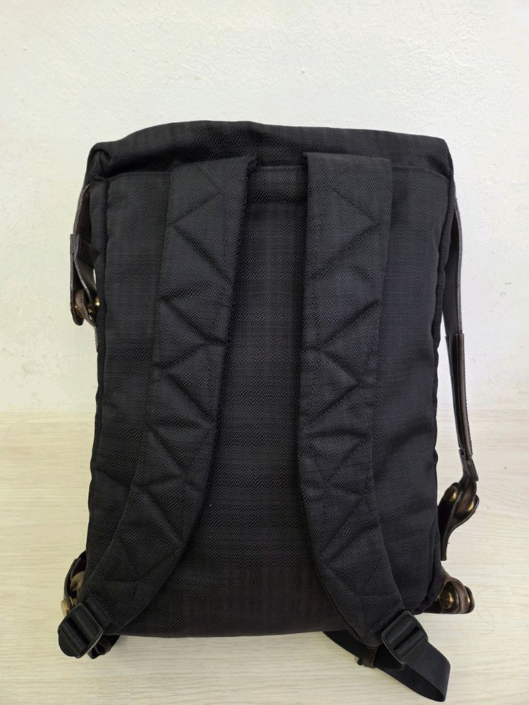 투미 드로르 레더 페브릭 백팩--2