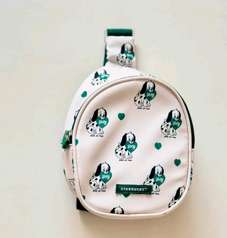 스타벅스 베베드피노 힙색 크로스백 나들이가방 핸드폰백 이미지