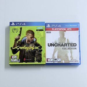 PS4 언차티드 나탄 드레이크 컬렉션 사이버펑크 2077 일괄