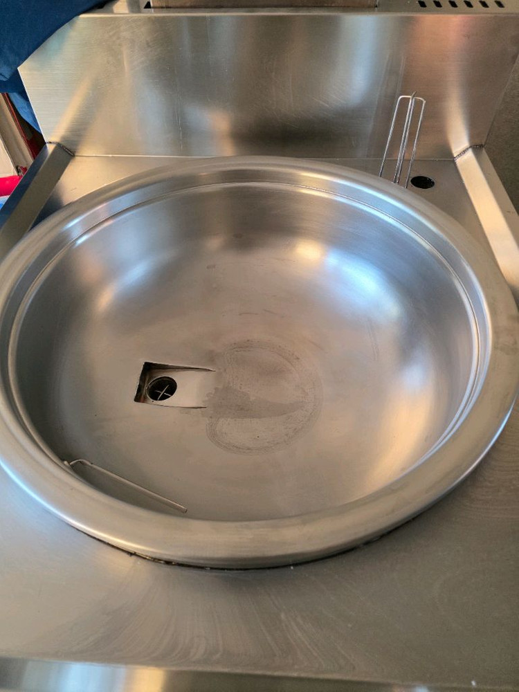 업소용 LPG가마솥튀김기--1