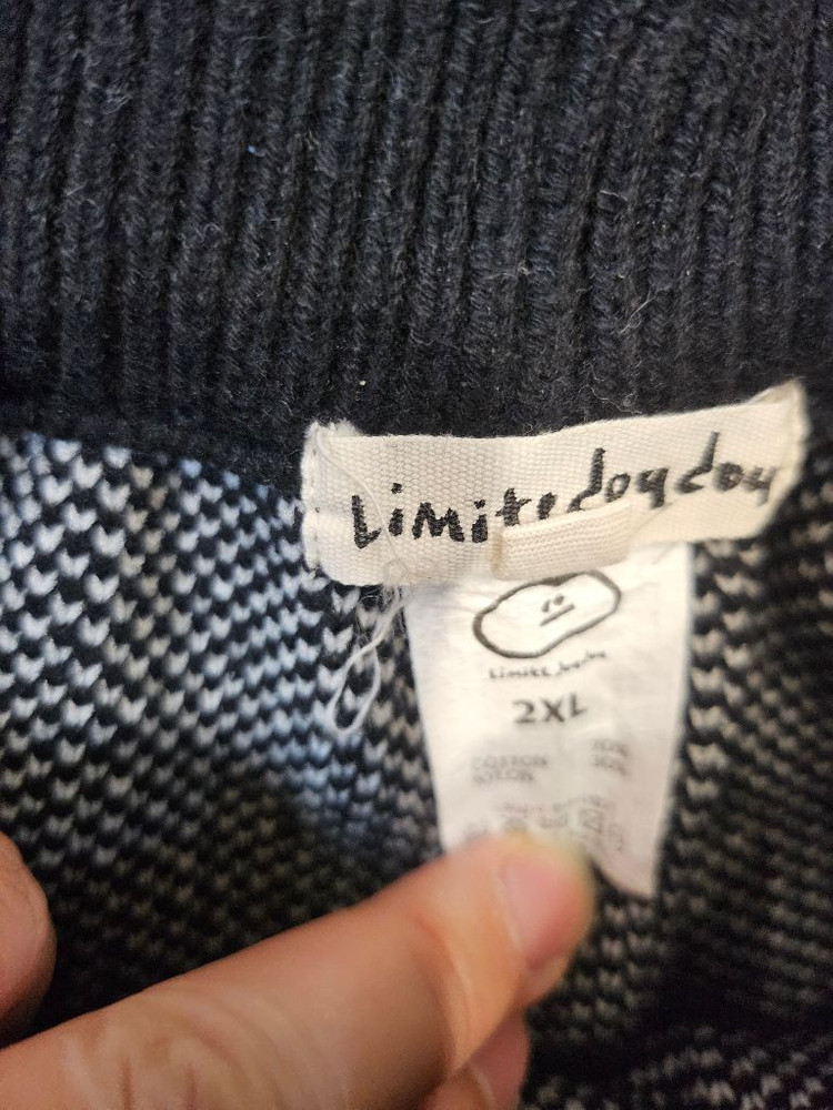 리미떼두두 블랙 레빗 니트 세트 2xl--3