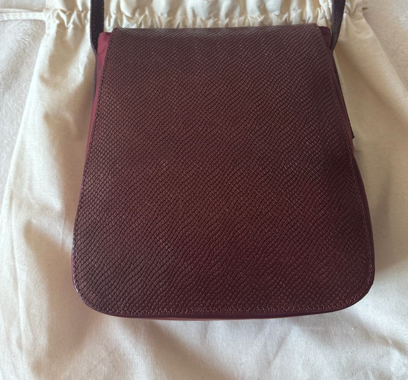 새상품/실사0) 미닛뮤트 테브백 마호가니 tev bag--5