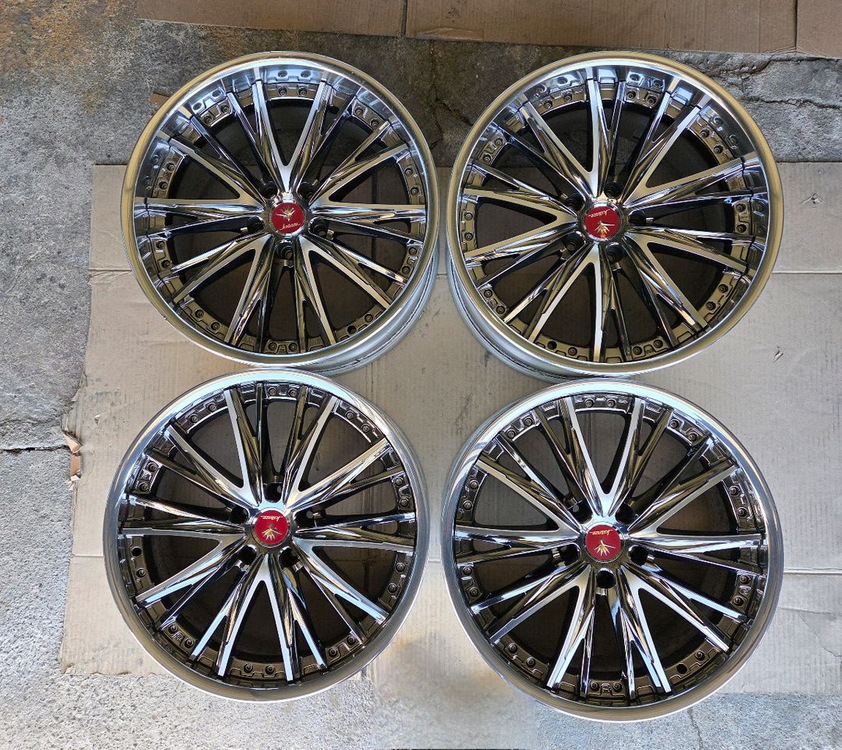 웨즈 크란제 엘라보라 정품 19인치 3피스 단조휠--1