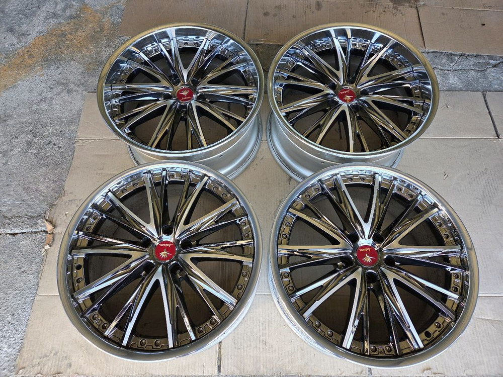 웨즈 크란제 엘라보라 정품 19인치 3피스 단조휠--2