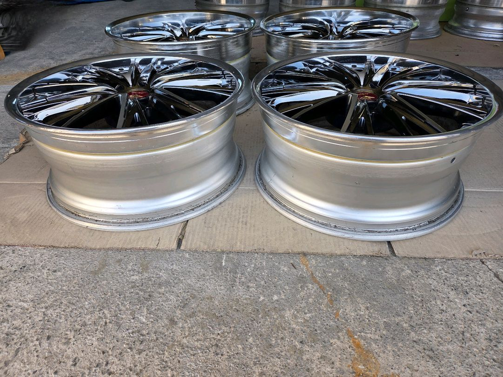 웨즈 크란제 엘라보라 정품 19인치 3피스 단조휠--3