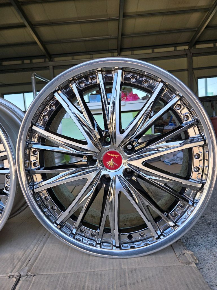 웨즈 크란제 엘라보라 정품 19인치 3피스 단조휠--6