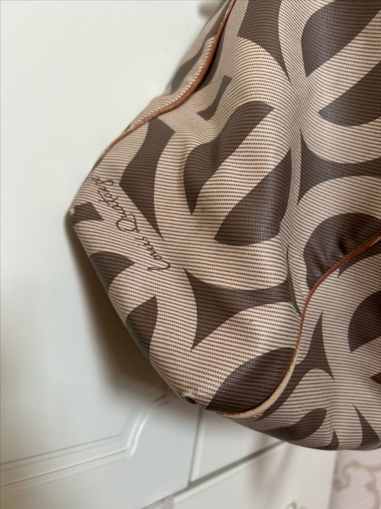 루이까또즈 모노그램 패턴 토트백--2