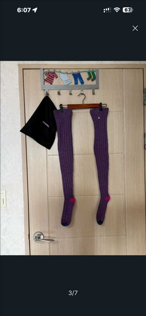 샤넬 캐시미어오버니삭스 이미지