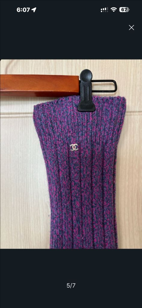 샤넬 캐시미어오버니삭스 이미지