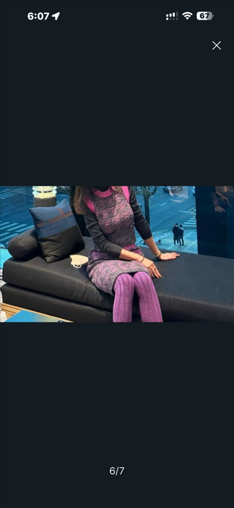 샤넬 캐시미어오버니삭스 이미지