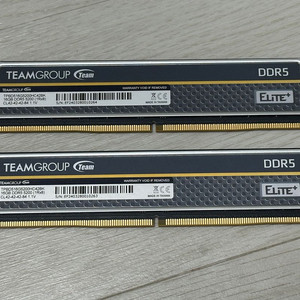 TEAMGROUP DDR5 ELITE+ 16G 2개 방열판 달린버전