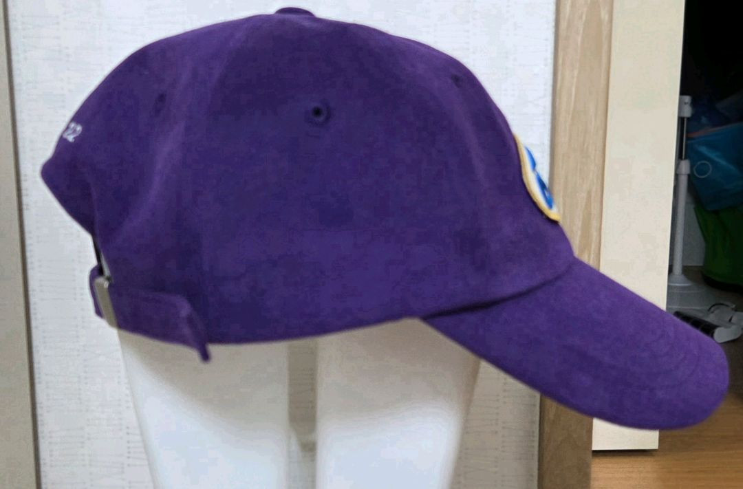 Emis 이미스 와펜 볼캡 퍼플--2