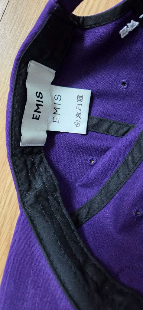 Emis 이미스 와펜 볼캡 퍼플--4