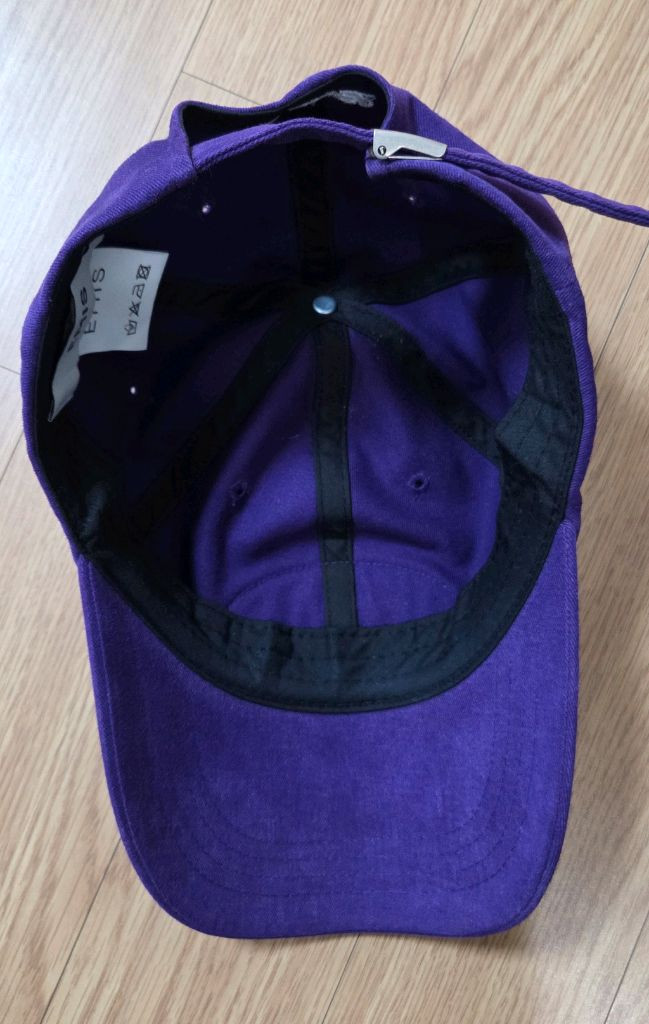 Emis 이미스 와펜 볼캡 퍼플--5