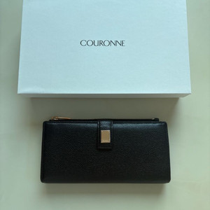 쿠론 스테파니 블랙 장지갑