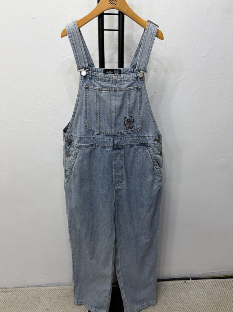 정품) 라이프워크 여성 데님 멜빵바지 F--0