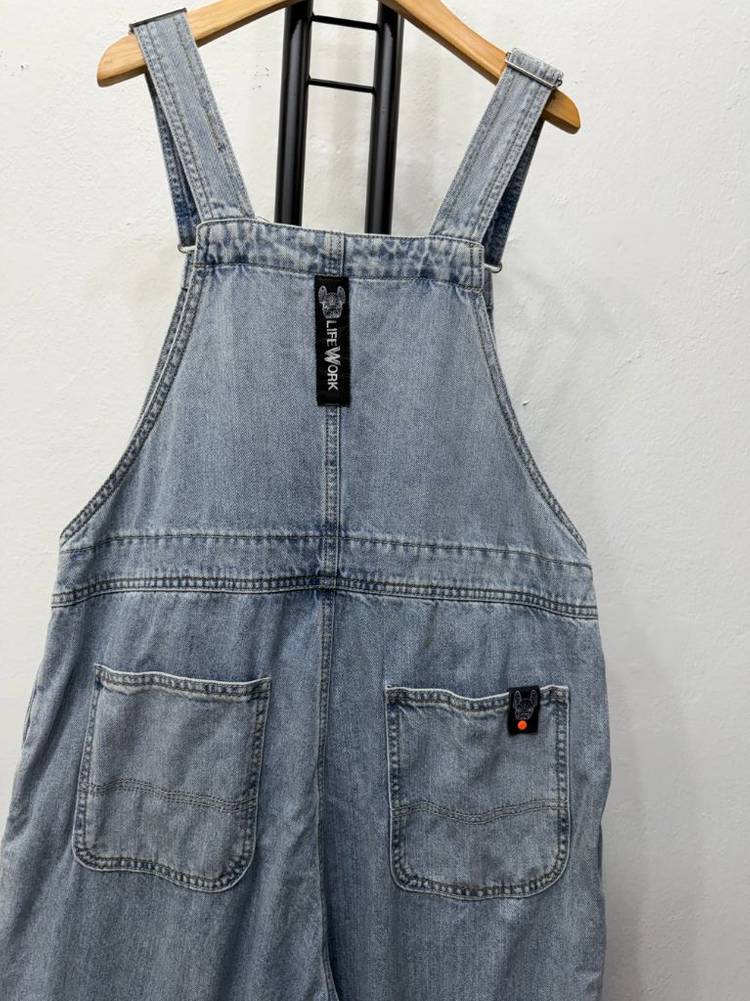 정품) 라이프워크 여성 데님 멜빵바지 F--5