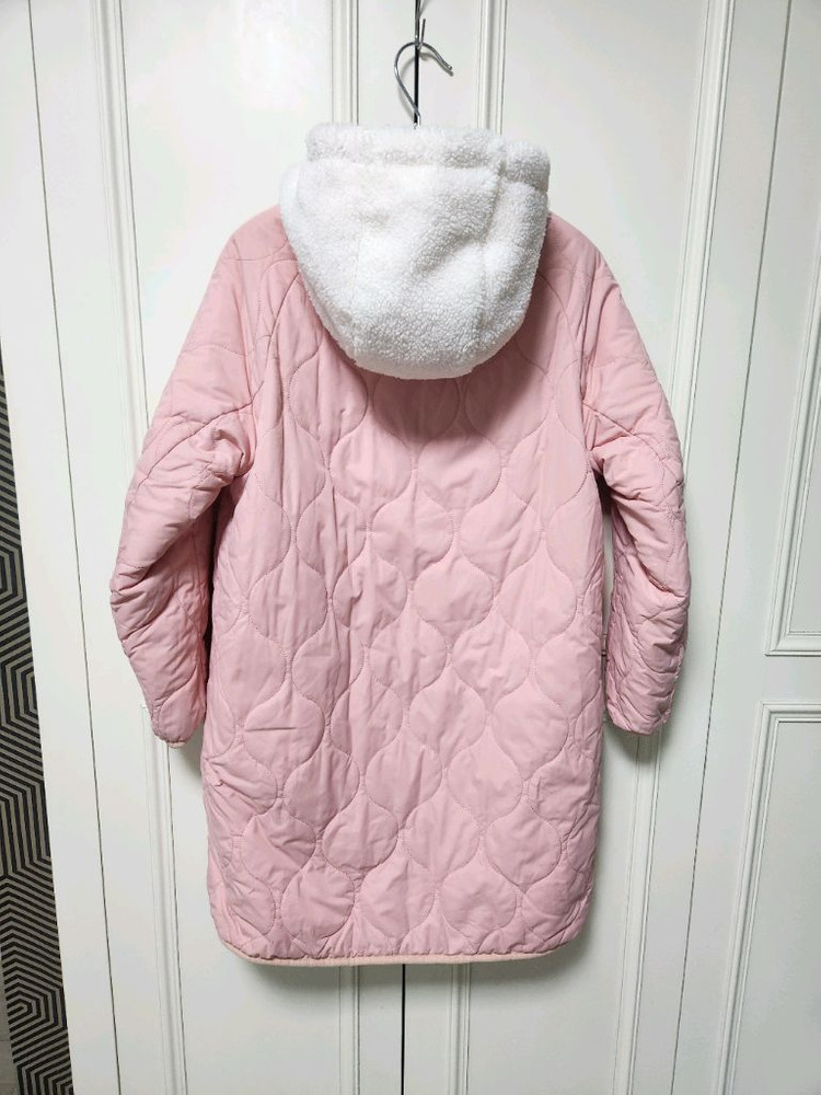 (155)블랙야크 키즈 롱리버스 플리스 자켓--4