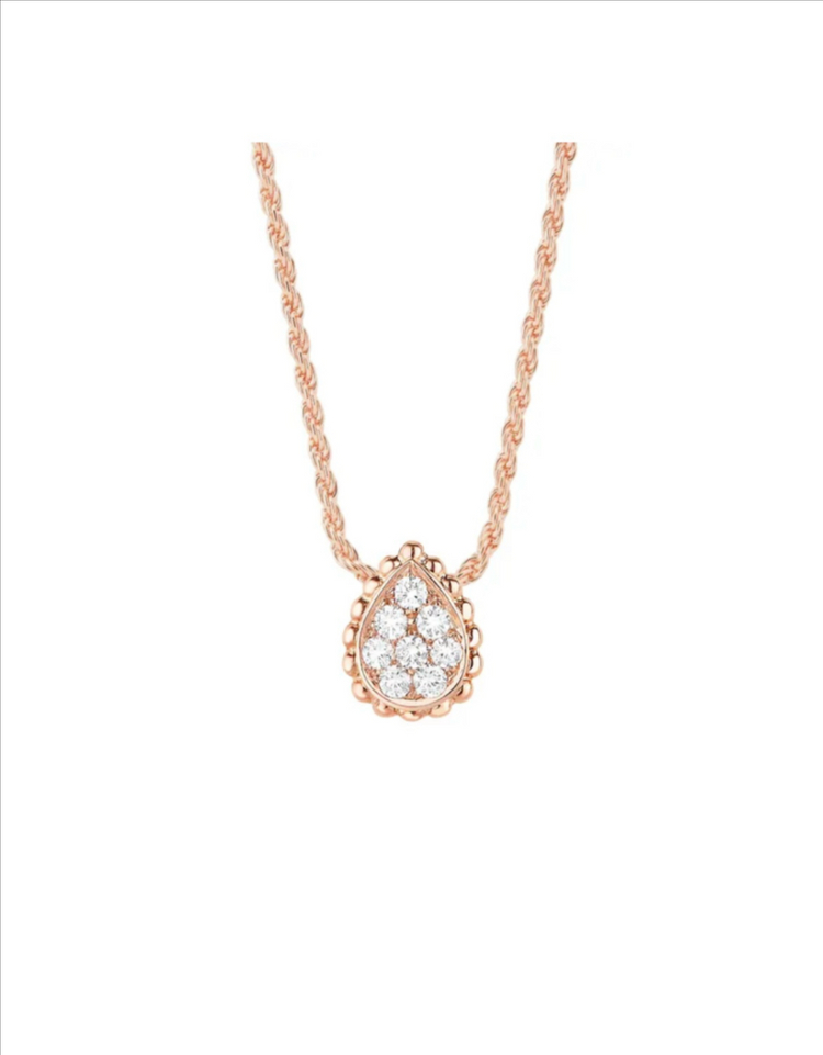 실버925 18k 도금 새상품BOUCHERON 부쉐론 쎄뻥 보헴 S사이즈 목걸이 이미지