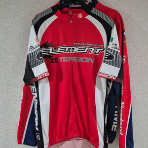 [XL]ELEMENT 자전거 싸이클 기모 져지 반팔