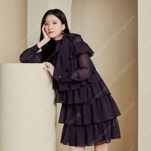 모조에스핀 프릴원피스 대폭에눌