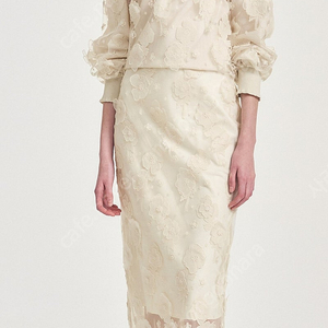 오브제 레이스 탑과 스커트셋트 마지막 가격내림