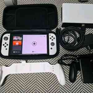 닌텐도 스위치 OLED 화이트 풀세트