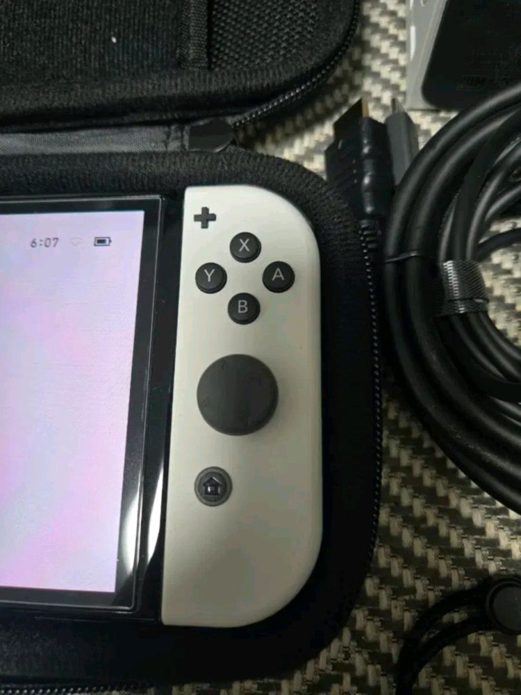 닌텐도 스위치 OLED 화이트 풀세트--2