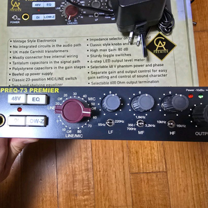 골든에이지 preq-73 프리미어 니브 복각 프리앰프+eq