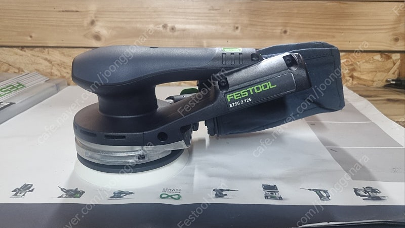 페스툴 FESTOOL 충전 편심 원형 5인치 샌더 ET 이미지