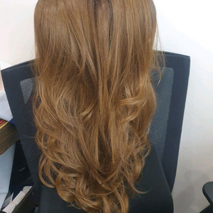 핑크에이지 로즈펌롱웨이브통가발