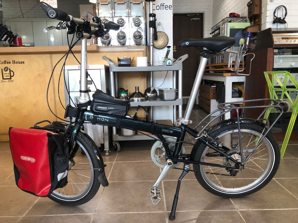 다혼 스피드 TR 접이식 투어링 미니벨로--0