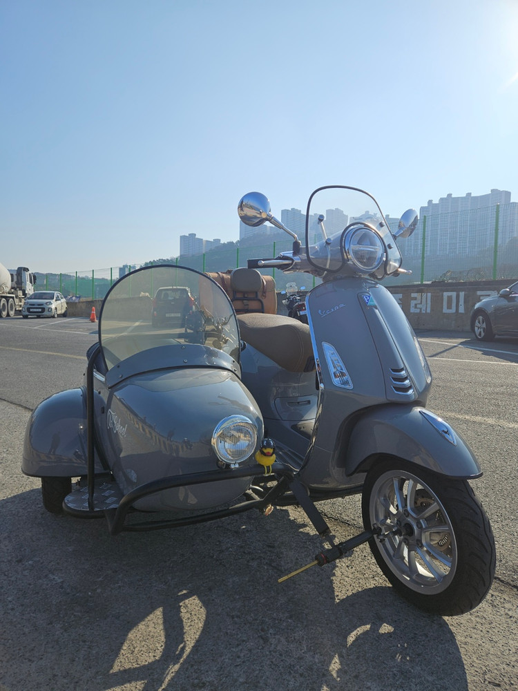 `희귀매물`베스파 프리마베라 사이드카 이미지