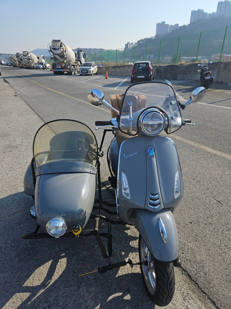 `희귀매물`베스파 프리마베라 사이드카 이미지