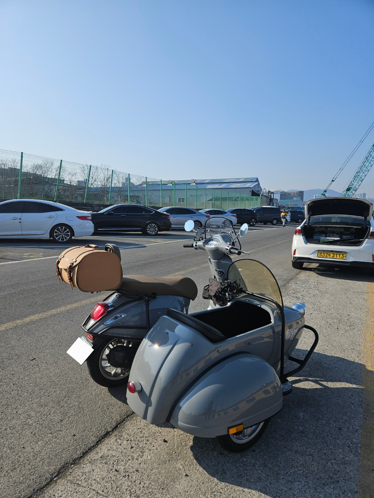 `희귀매물`베스파 프리마베라 사이드카 이미지
