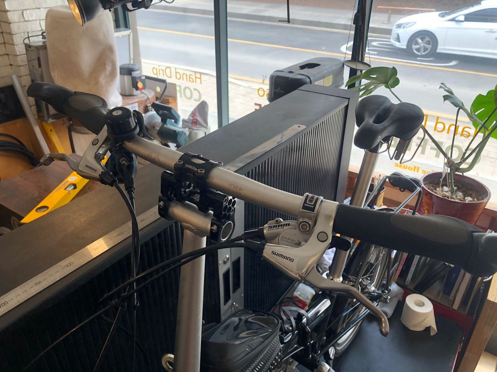 다혼 스피드 TR 접이식 투어링 미니벨로--8