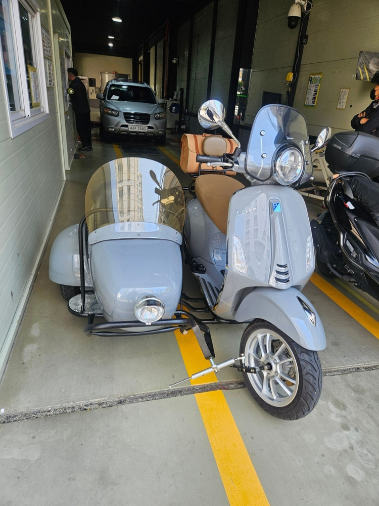 `희귀매물`베스파 프리마베라 사이드카 이미지