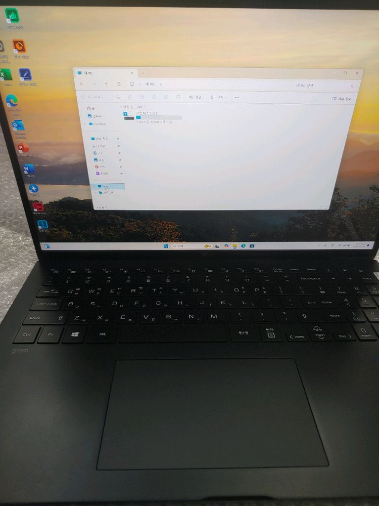 LG 그램 16ZD90P-G.AX5BK SSD 512G 메모리8G 업그레이드 된거 판매합니다 이미지