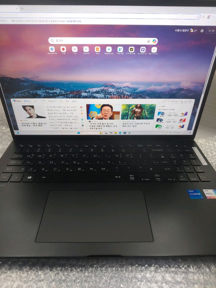 LG 그램 16ZD90P-G.AX5BK SSD 512G 메모리8G 업그레이드 된거 판매합니다 이미지