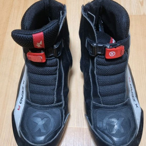 Xpd X-ZERO R 블랙 오토바이 부츠 이미지