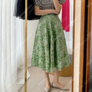 프롬엘로힘 플레어 스커트