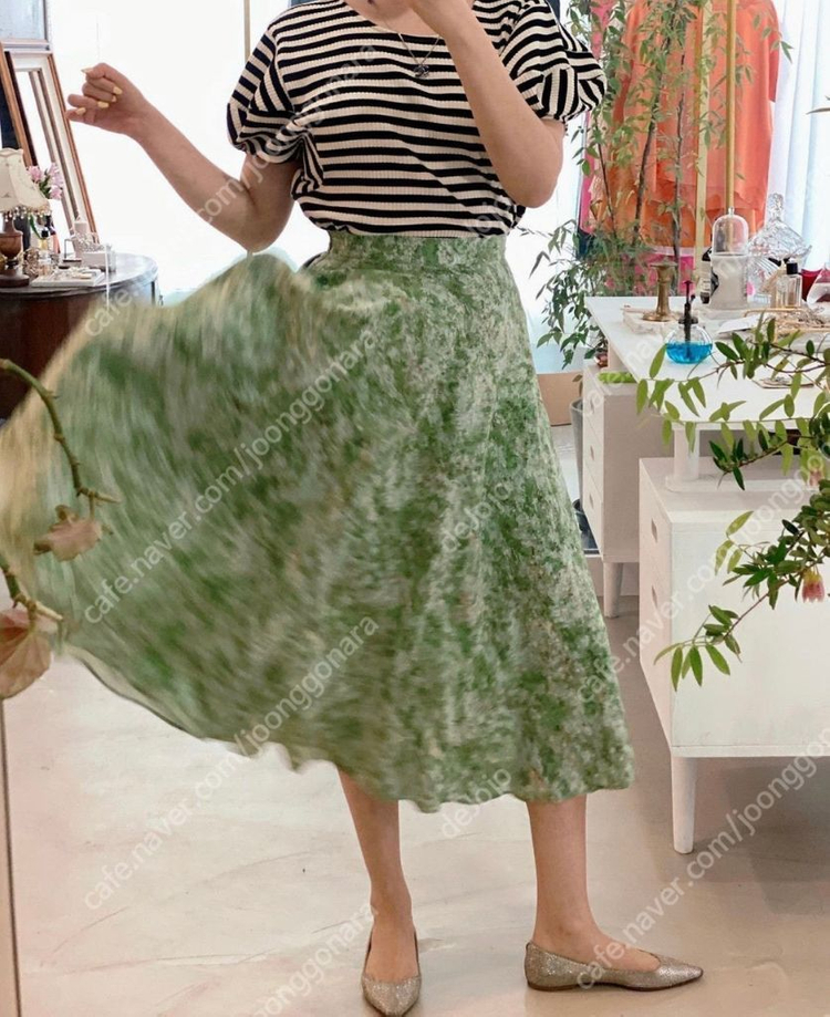 프롬엘로힘 플레어 스커트--2