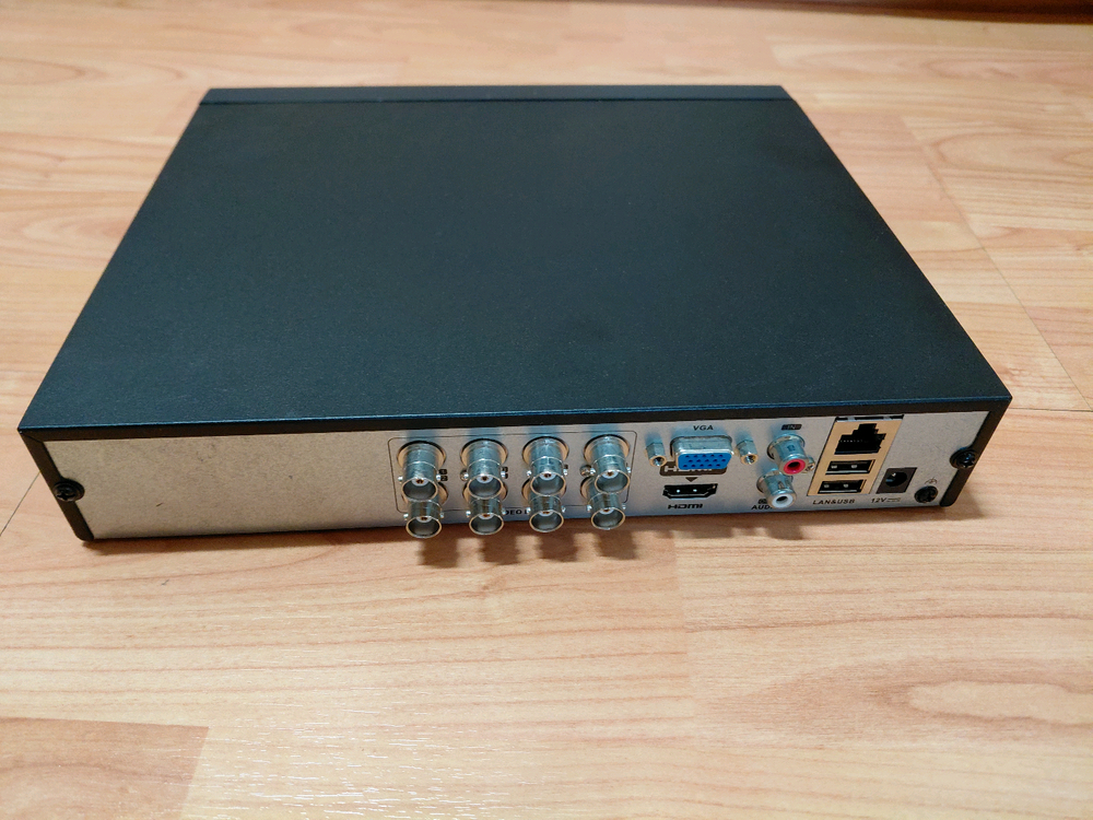 하이크비전 하이룩 올인원 DVR 녹화기 TVI AHD CVI SD녹화지원 2 IP 가메라 지원--1