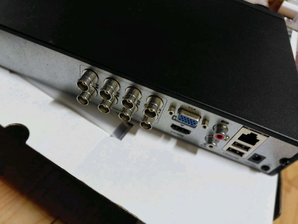 하이크비전 하이룩 올인원 DVR 녹화기 TVI AHD CVI SD녹화지원 2 IP 가메라 지원--2