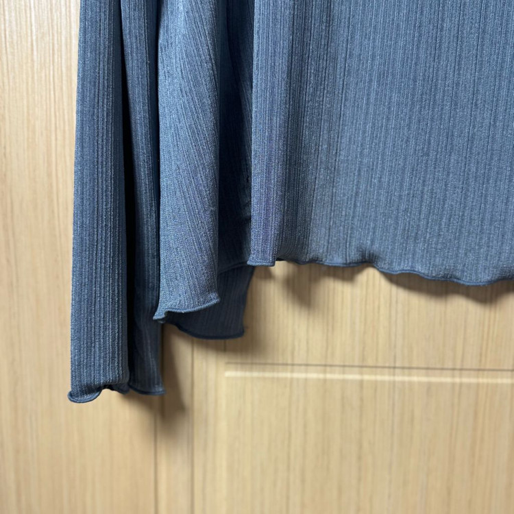 플리츠 나시+가디건 세트 블루--5