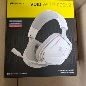 커세어 void wireless v2화이트 미개봉