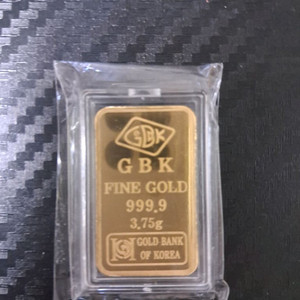GBK 순금 골드바 한 돈3.75g 이미지