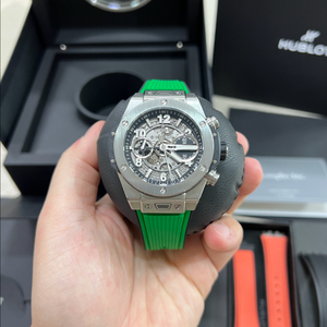 위블로 신형 빅뱅 유니코 티타늄42mm추가 러버2종포함 국내풀셋