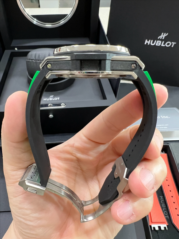 위블로 신형 빅뱅 유니코 티타늄42mm추가 러버2종포함 국내풀셋--6