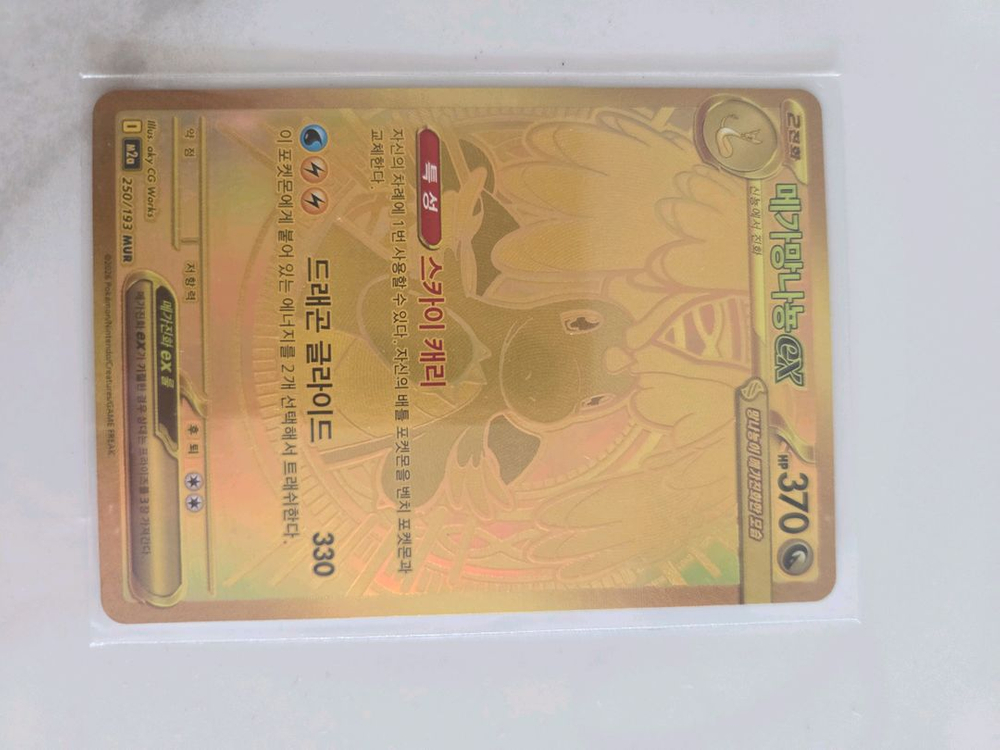 포켓몬카드메가망나뇽ex mur 이미지